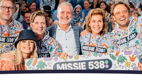 Roparun doet via Radio 538 Megadonatie